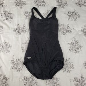 Speedo Swim - Black Speedo Swimsuit One-Piece Speedo Swim - Black Speedo Swimsuit One-Piece